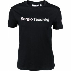 Sergio Tacchini ROBIN WOMAN Dámske tričko, čierna, veľkosť L