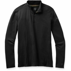 Smartwool M CLASSIC ALL-SEASON MERINO BL 1/4 ZB Pánske športové tričko, čierna, veľkosť XXL