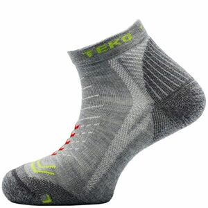 TEKO ECO RUN ENDURO 2.0 Bežecké ponožky, tmavo sivá, veľkosť 34-37