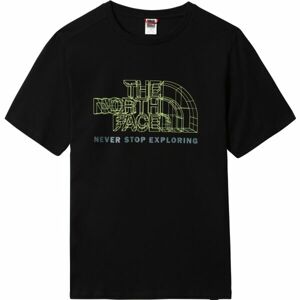 The North Face M COORDINATES S/S TEE Pánske tričko, čierna, veľkosť XL
