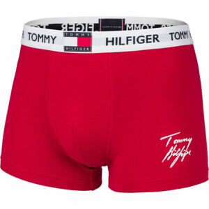 Tommy Hilfiger TRUNK PRINT Pánske boxerky, tmavo modrá, veľkosť L