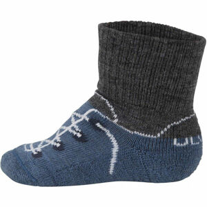 Ulvang SPESIAL KIDS ANTI SLIP Detské  ponožky, modrá, veľkosť 25/27