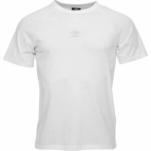 Umbro RLXS TEE ESSENTIALS Pánske tričko, biela, veľkosť XL