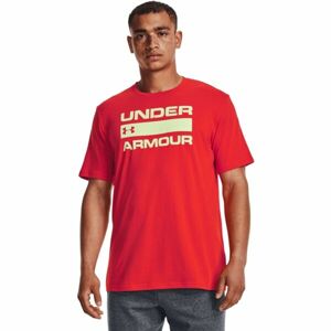 Under Armour UA TEAM ISSUE WORDMARK SS Pánske tričko, zelená, veľkosť