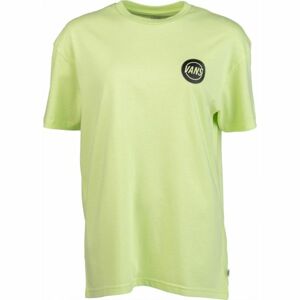 Vans WM TAPER OFF OS EMEA Unisex tričko, svetlo zelená, veľkosť XS