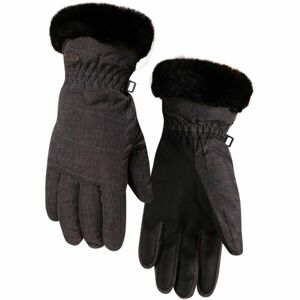 Willard LAUREN Dámske zimné rukavice, sivá, veľkosť M