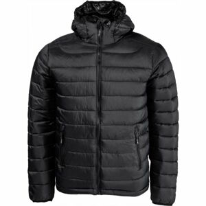 Willard LESS Pánska  zateplená bunda, čierna, veľkosť XL