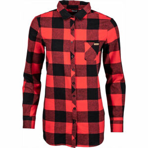 Willard SUN Dámska flanelová košeľa, červená, veľkosť 40