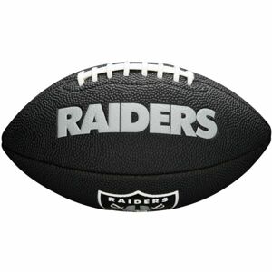Wilson MINI NFL TEAM SOFT TOUCH FB BL LV Mini lopta na americký futbal, čierna, veľkosť os