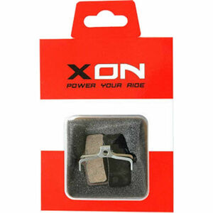 Xon XBD-01E-SM Brzdové doštičky, čierna, veľkosť os